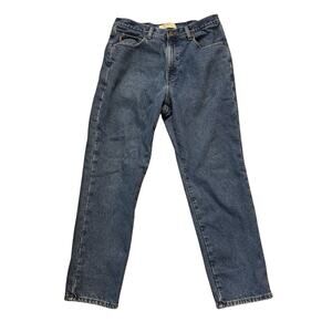 L.L. Bean Double L Flannel Lined Classic Fit Jeans 34x30 Workwear Y2K Outdoor